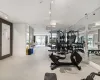 Fitness Centre with air-conditioning