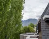 Mountain view from primary bedroom